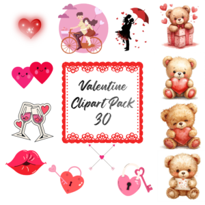 Valentine Clipart Pack